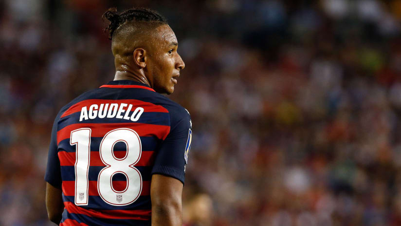 Juan Agudelo, solo shot with US national team