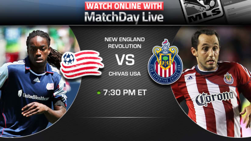 New England Revolution vs. Chivas USA, August 6, 2011