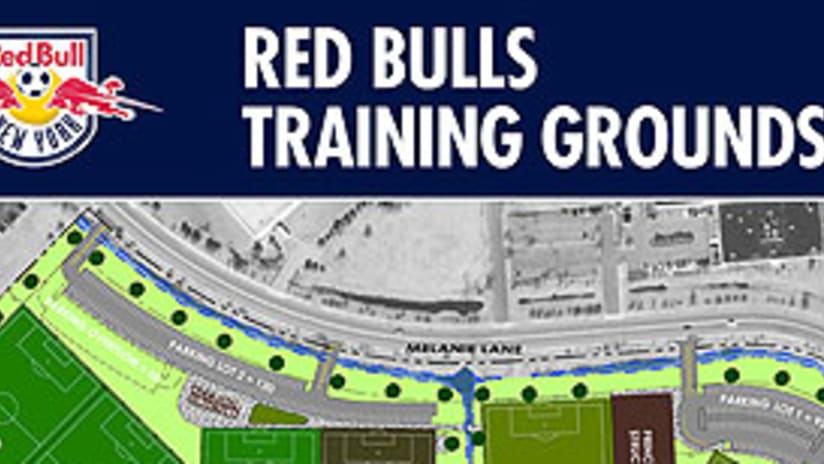 The new Red Bulls training grounds will feature several fields and office buildings.