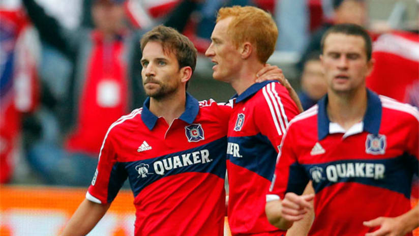 Mike Magee and Jeff Larentowicz