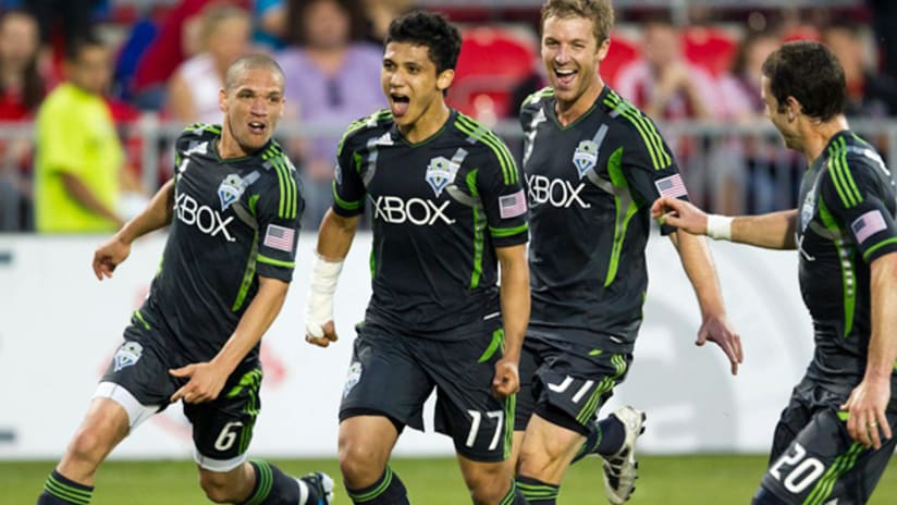 Fredy Montero scored the winner for the Seattle Sounders on Saturday.