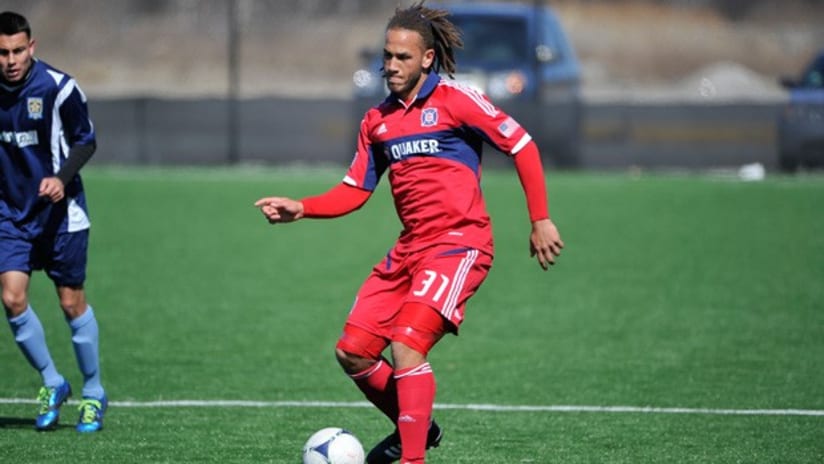 Chicago Fire sign Tony Walls