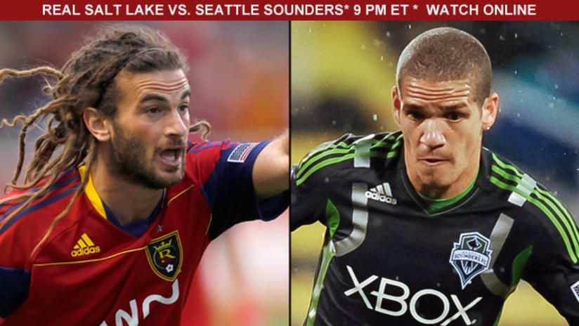 Real Salt Lake play host to the Seattle Sounders this weekend.