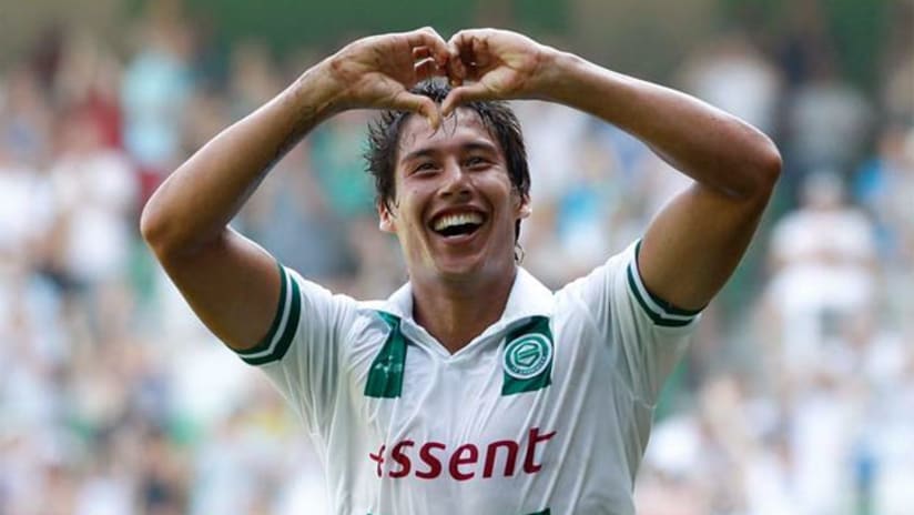David Texeira with FC Groningen