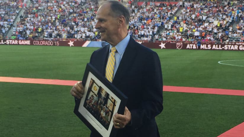 Alan Rothenberg is honored by Major League Soccer (July 29, 2015)