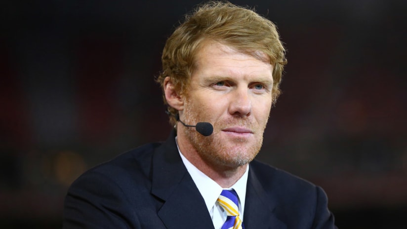 Alexi Lalas - 2014 - during a broadcast