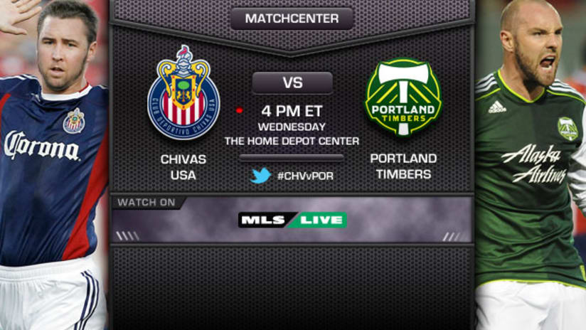 Chivas Portland match