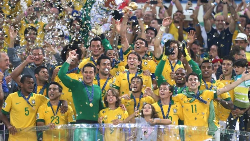 Brazil Confederations Cup champions