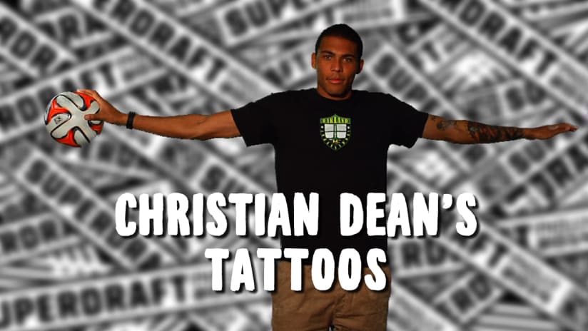 Christian Dean's tattoos