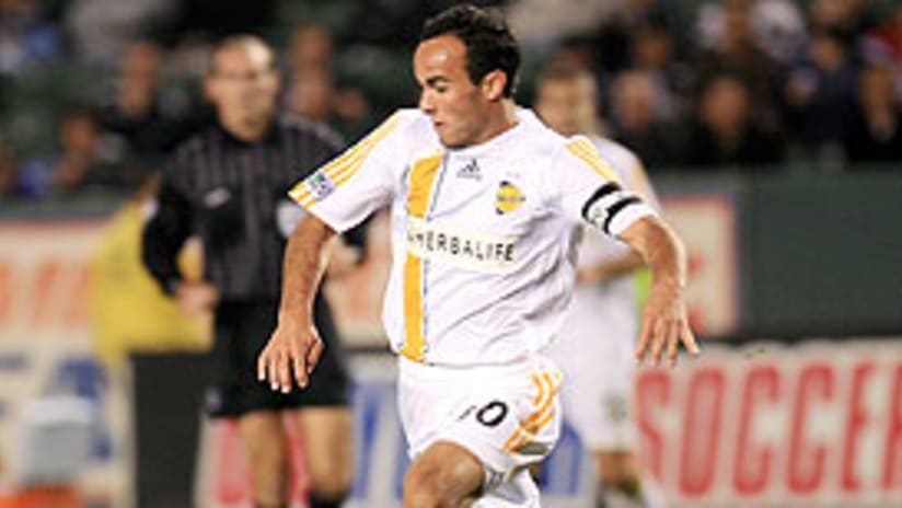 Landon Donovan is one of the Los Angeles Galaxy's many attacking weapons.