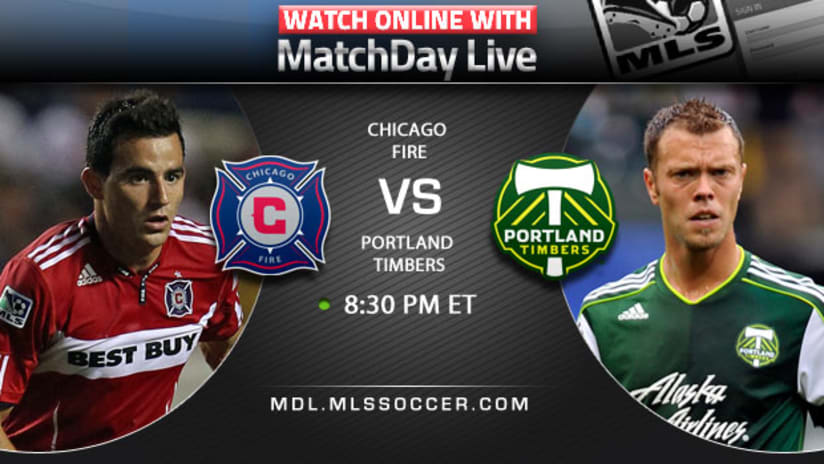 Chicago Fire vs. Portland Timbers (image)