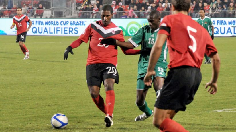 Patrice Bernier with the Canadian national team