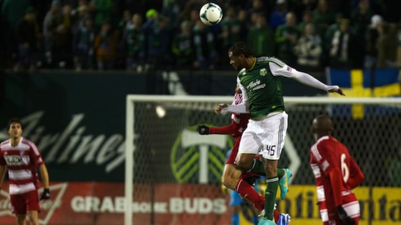 Frederic Piquionne in action for the Portland Timbers in preseason