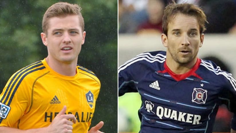 Robbie Rogers and Mike Magee