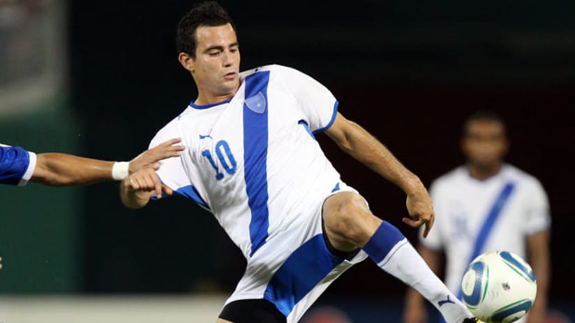 Marco Pappa with Guatemala.