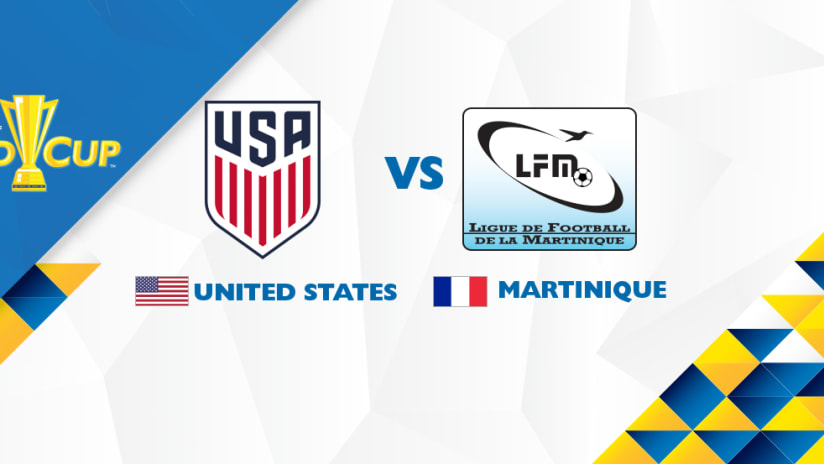 Gold Cup Match Image: USA vs. Martinique - July 12, 2017 | HERO