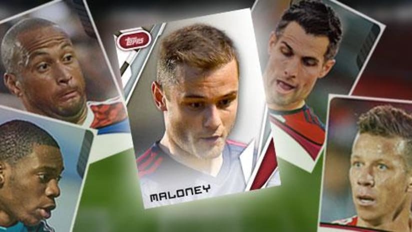Topps 2015 MLS cards