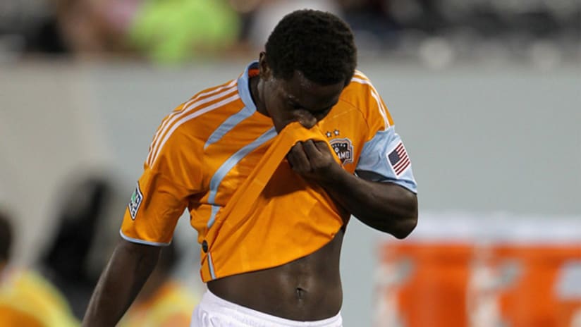 Lovel Palmer's red card wasn't the only problem for last weekend for the Dynamo, who lost 3-0 to the Colorado Rapids.