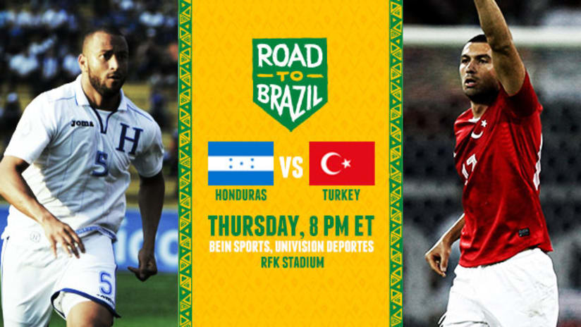 Honduras-Turkey, Road to Brazil, May 28, 2014