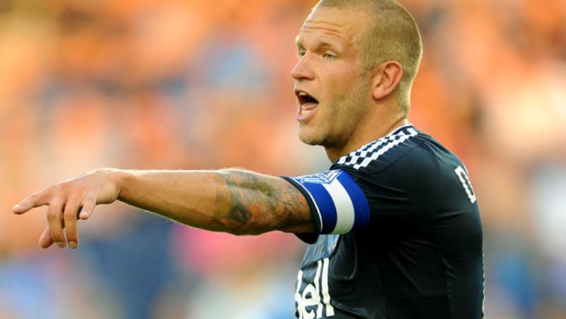 Vancouver's Jay DeMerit is working with a physiotherapist.