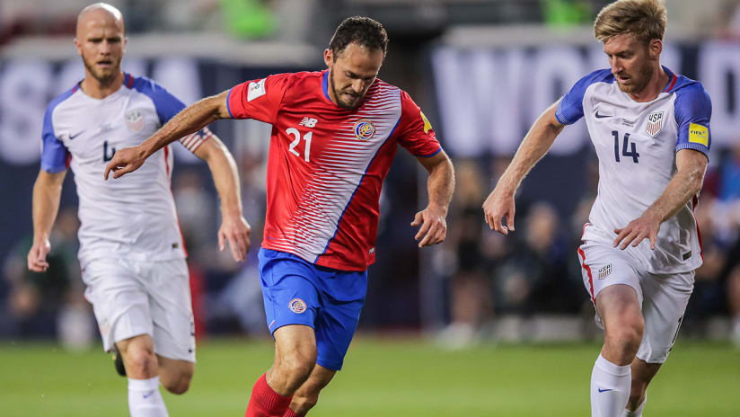 Marco Urena - Costa Rica - scoring vs. US national team