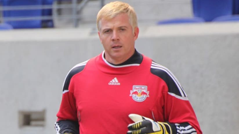 Kevin Hartman with the New York Red Bulls