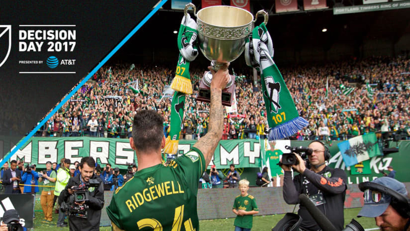 Decision Day - Cascadia Cup - Liam Ridgewell - Timbers Army