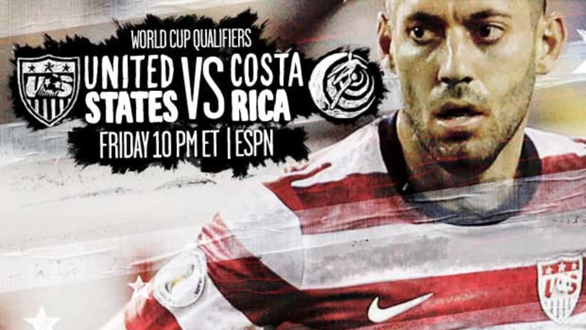 United States (USA) vs. Costa Rica (CRC) World Cup qualifer: March 22, 2013