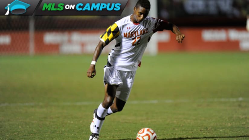 London Woodberry of the University of Maryland and FC Dallas academy