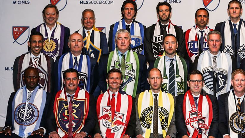 MLS Coaches - 2016 MLS SuperDraft