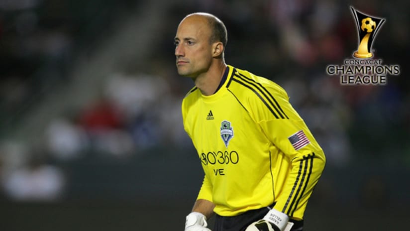 Kasey Keller and the Seattle Sounders take on Saprissa in CCL play on Tuesday.