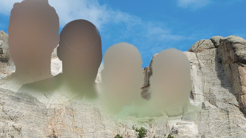 Mount Rushmore blurred primary image