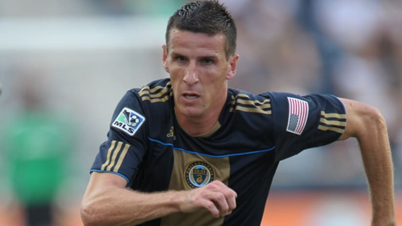 Sebastien Le Toux is just one goal away from the MLS scoring lead after netting No. 13