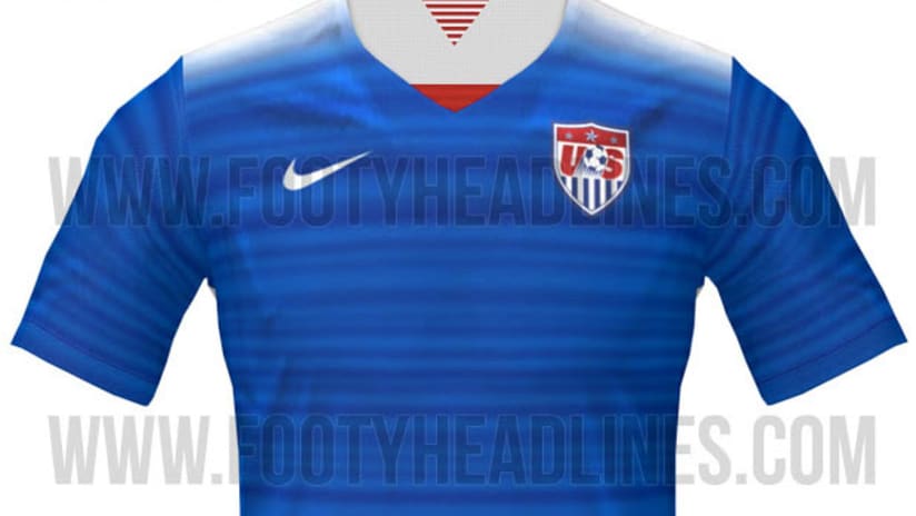 The USMNT will reportedly have a new away kit in 2015