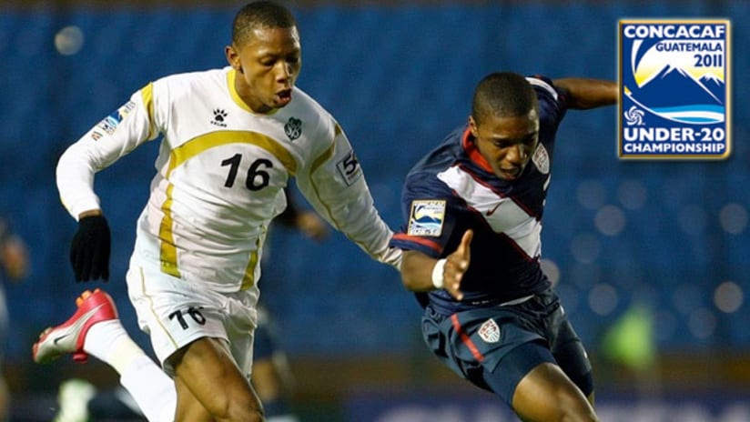 Joe Gyau scored as the US U-20s easily handled Suriname 4-0 in the CONCACAF Championships.