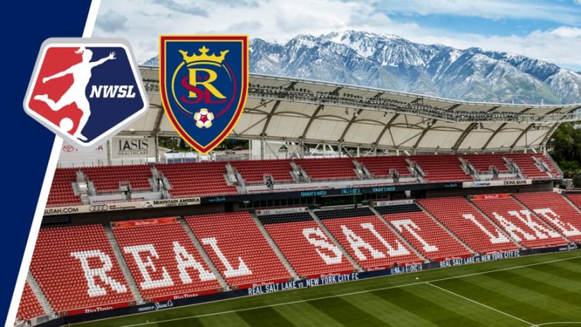 Real Salt Lake - NWSL - Rio Tinto Stadium - graphic