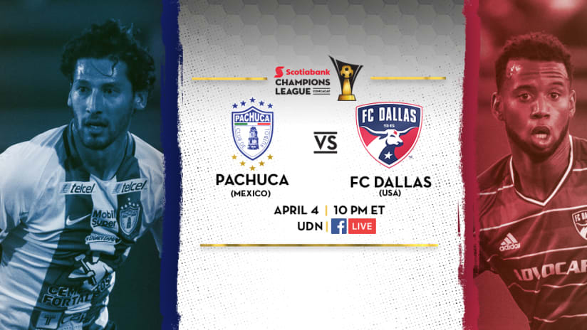 Pachuca vs. FC Dallas - April 4, 2017 - CCL ExLink Image