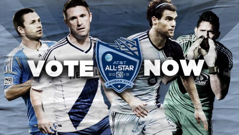 Fan XI voting open via online ballot and text for 2013 AT&T MLS All-Star Game vs. AS Roma