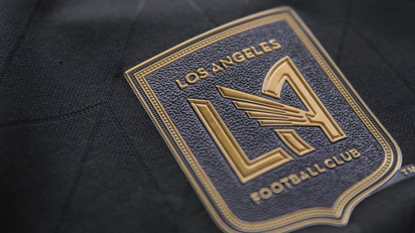 LAFC - crest - primary jersey - close-up