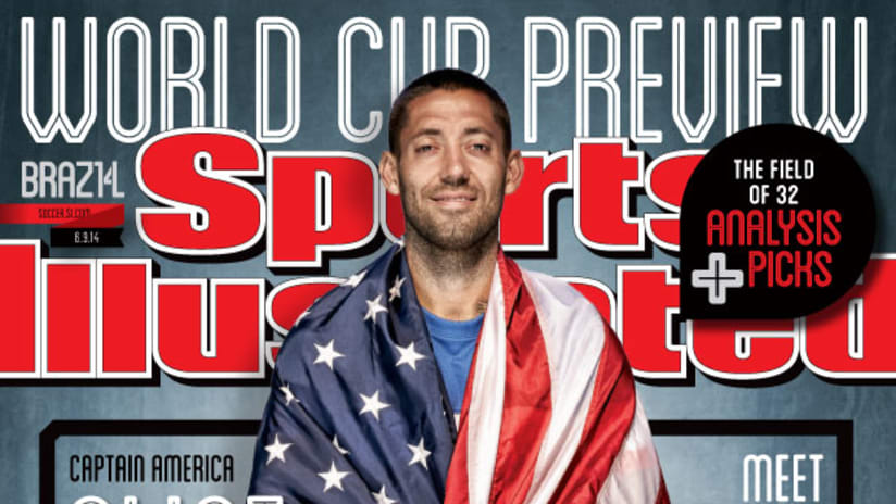 Clint Dempsey graces cover of Sports Illustrated's World Cup issue.