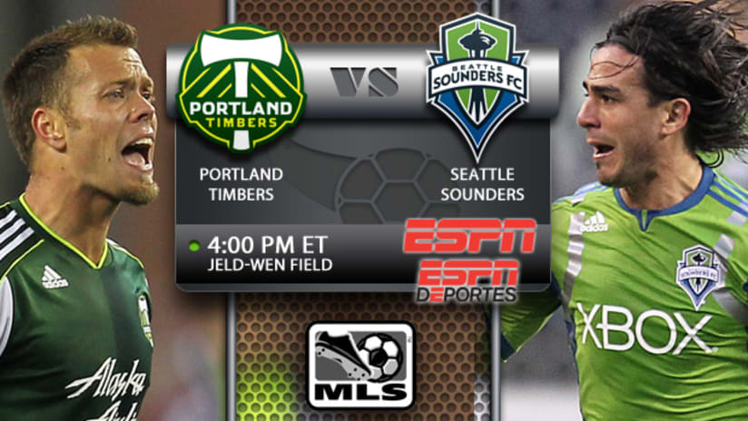 Portland Timbers vs. Seattle Sounders, July 10, 2011 (Image)