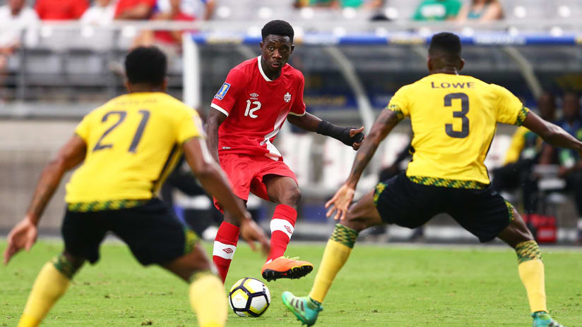 Alphonso Davies - Canada national team - vs. Jamaica