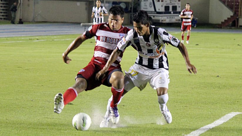 FC Dallas' Ruben Luna in Panama