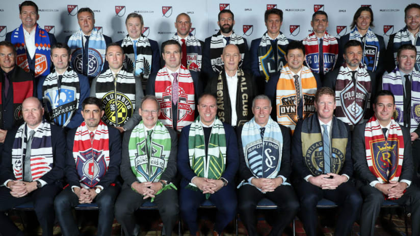MLS coaches - 2019 picture