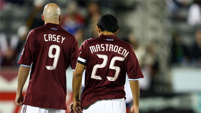 Conor Casey and Pablo Mastroeni were critical to Colorado's success against FC Dallas at MLS Cup.