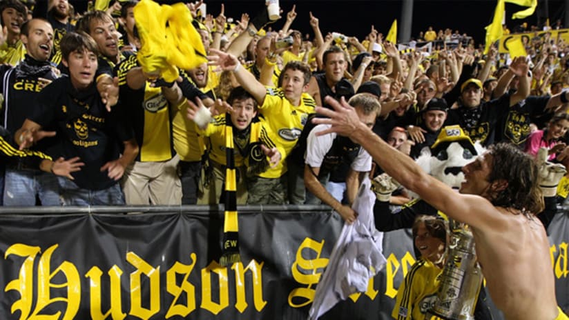 Frankie Hejduk is a fan favorite in Columbus, and he's not retiring anytime soon.