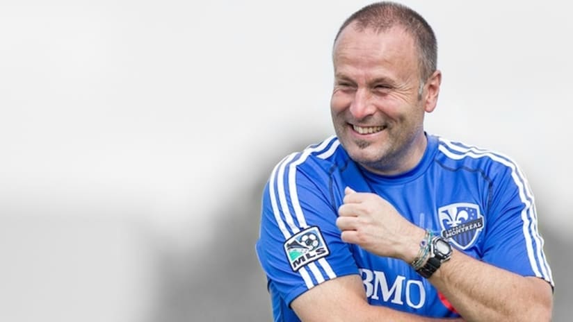 Montreal Impact academy director and FC Montreal head coach Philippe Eullaffroy
