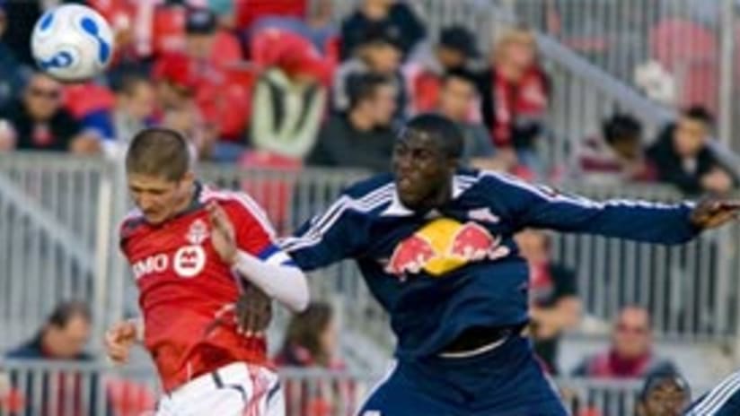 The Red Bulls' Jozy Altidore appeared with the U.S. senior national squad this year as well.