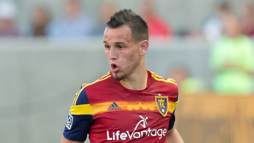 Luis Gil making a move with Real Salt Lake