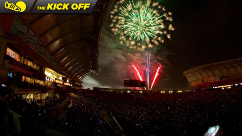 Kick Off: Fireworks at Rio Tinto Stadium